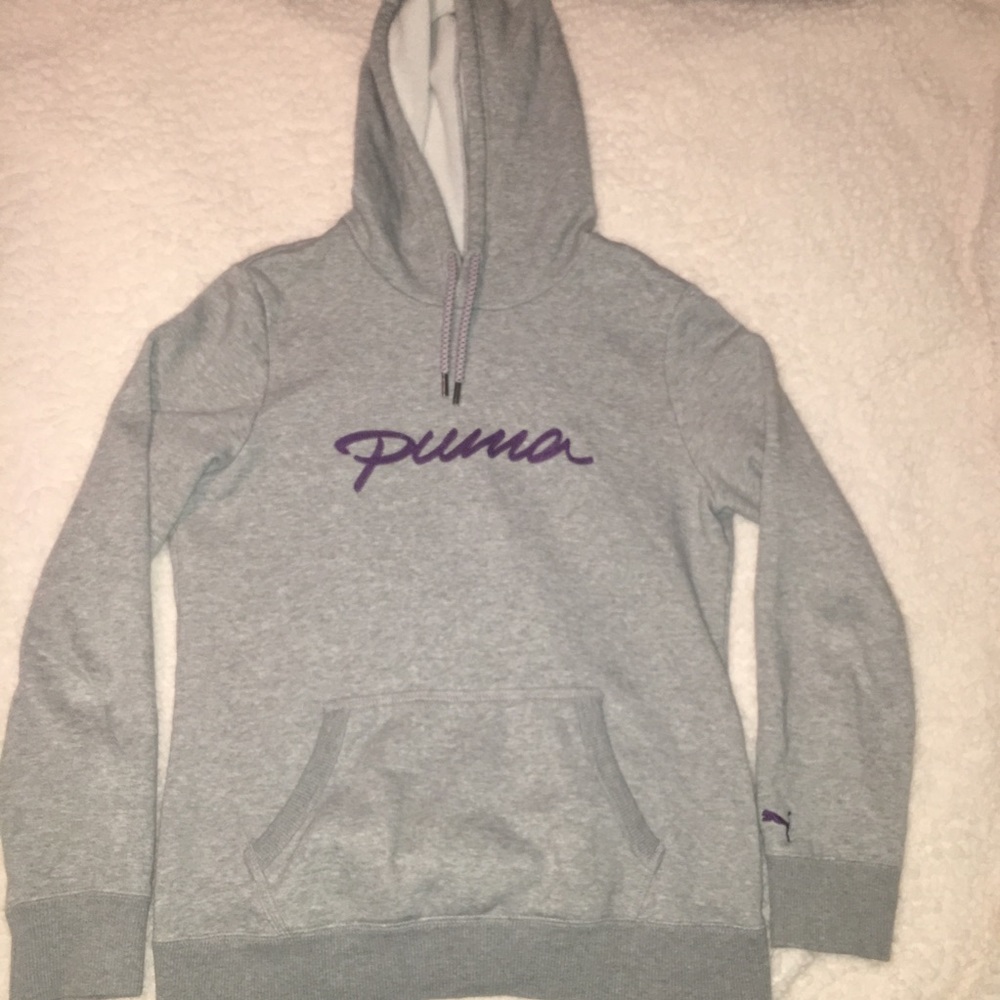 Gray Puma sweatshirt